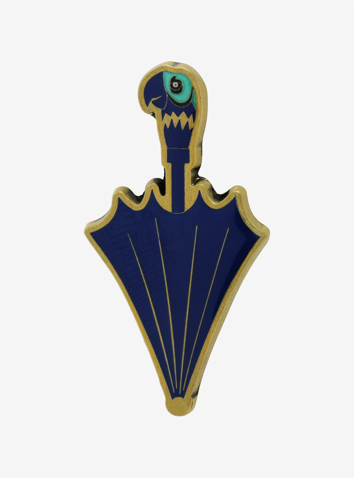 Mary Poppins Umbrella Enamel Pin - BoxLunch Exclusive, , hi-res