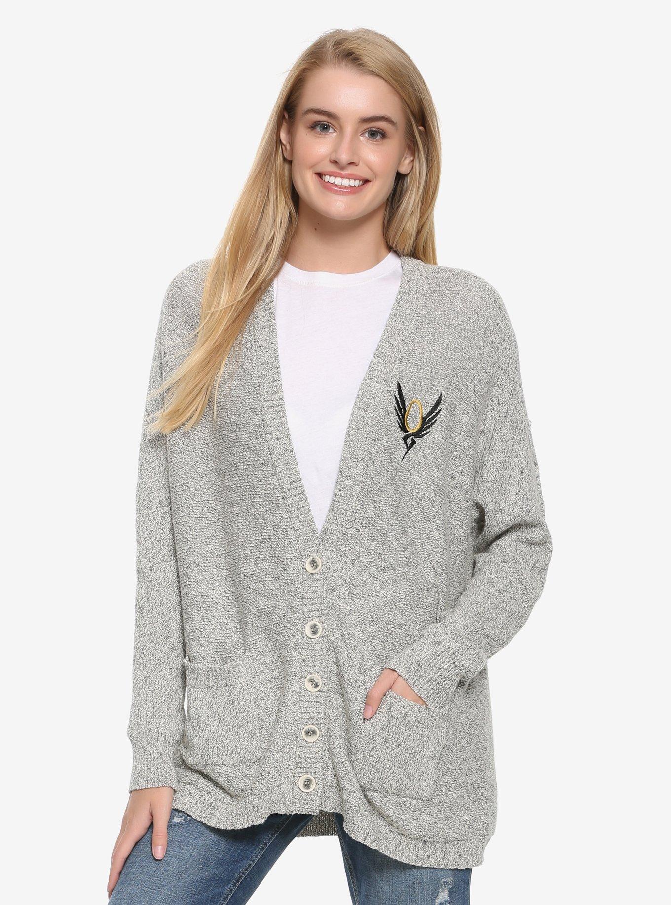 Her Universe Overwatch Mercy Cocoon Womens Sweater - BoxLunch Exclusive, MULTI, hi-res