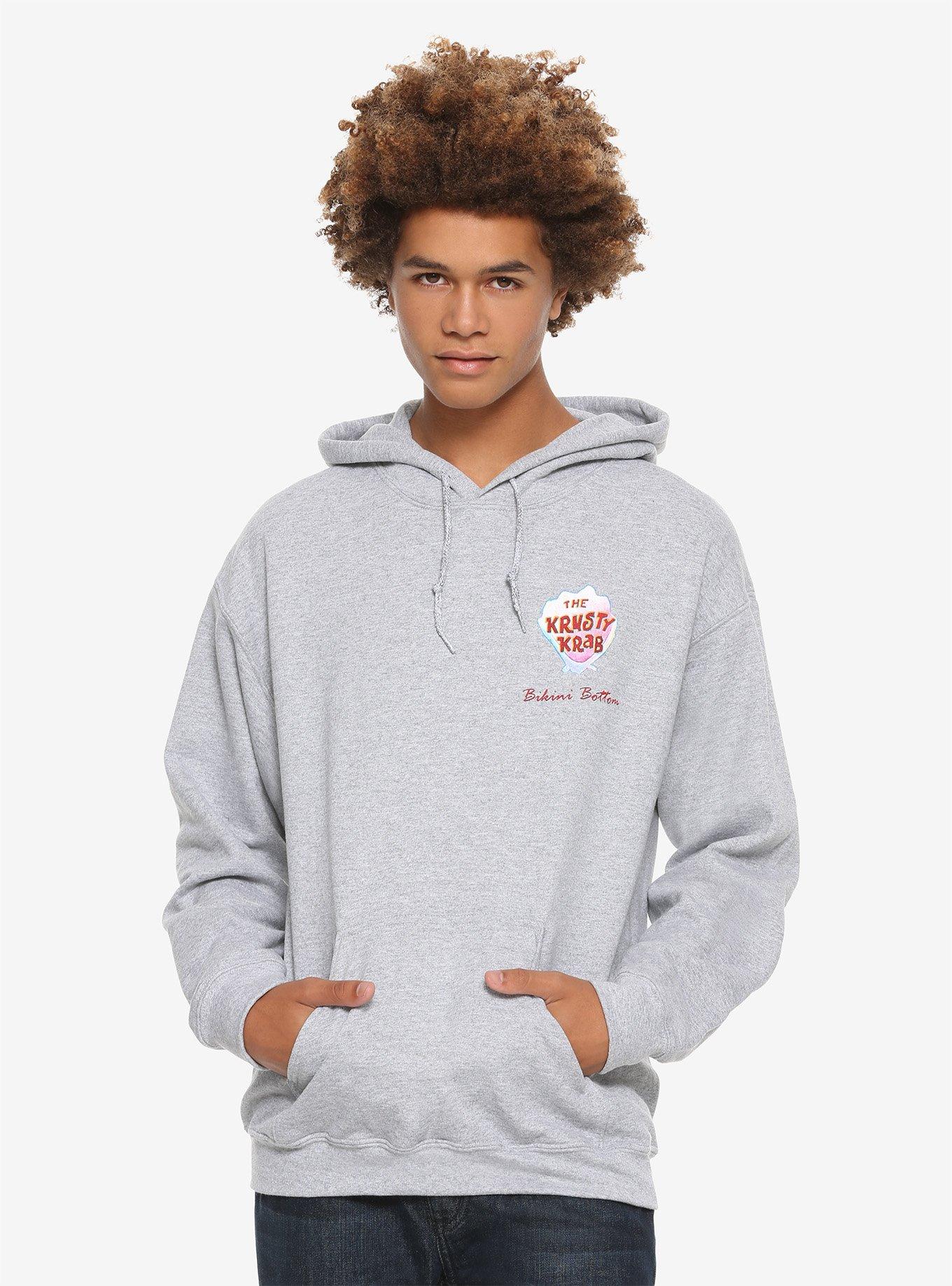 The Krusty Krab Logo Fleece Crewneck Sweatshirt – SpongeBob