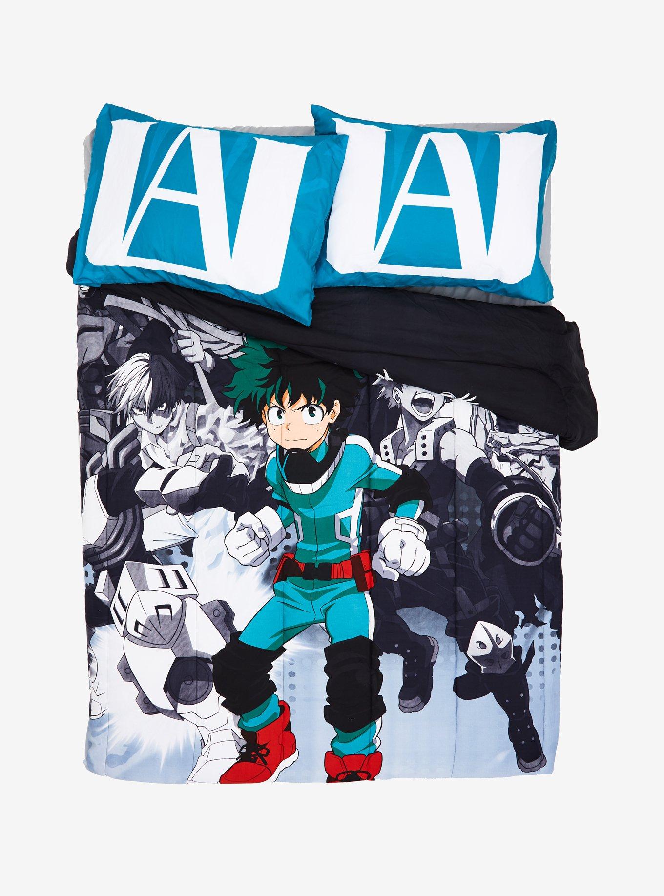 My Hero Academia Deku Full/Queen Comforter, , hi-res