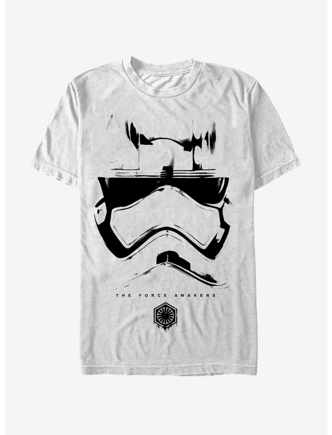 Star Wars Captain Phasma Helmet T-Shirt, WHITE, hi-res