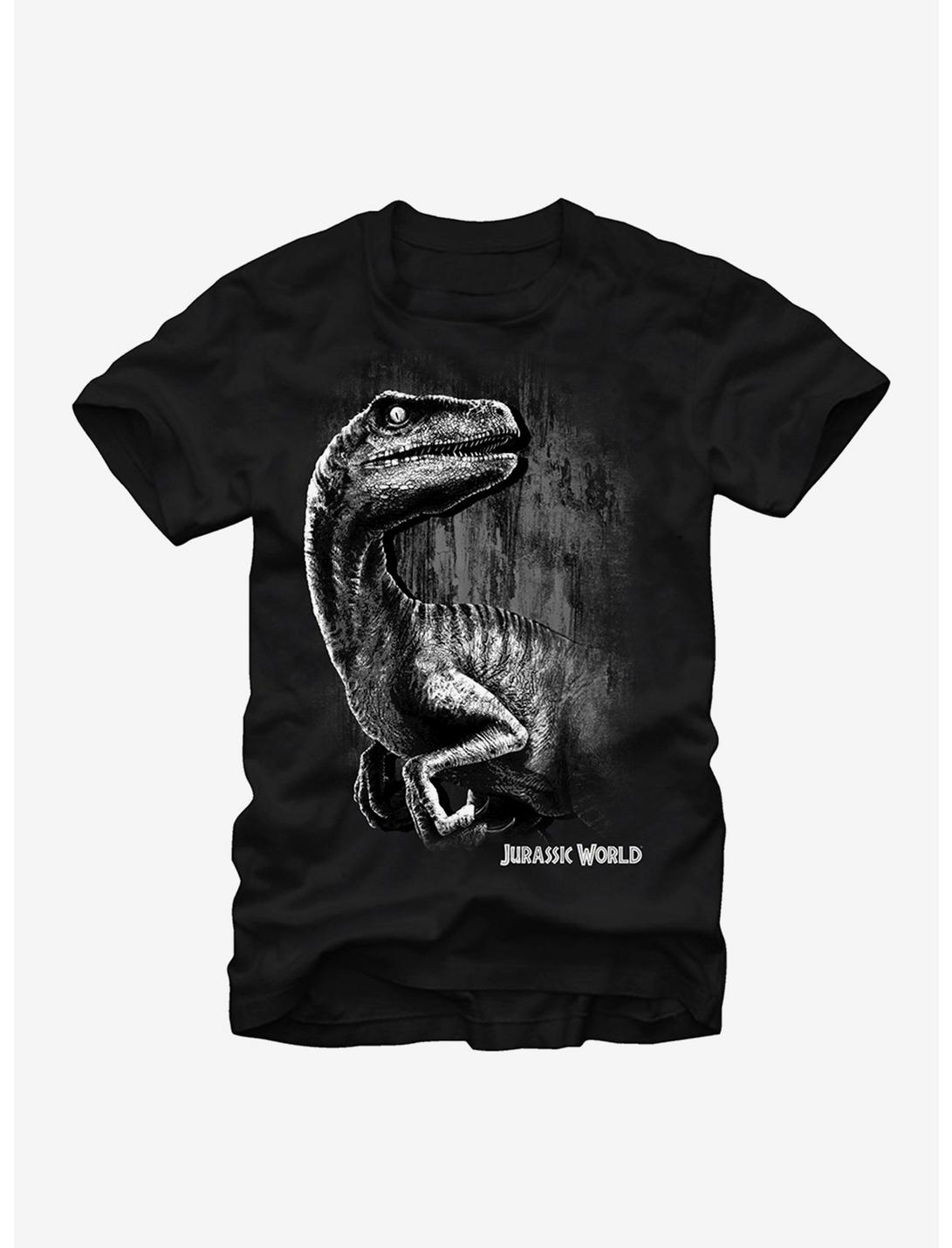 Jurassic World Sly Velociraptor T-Shirt, BLACK, hi-res