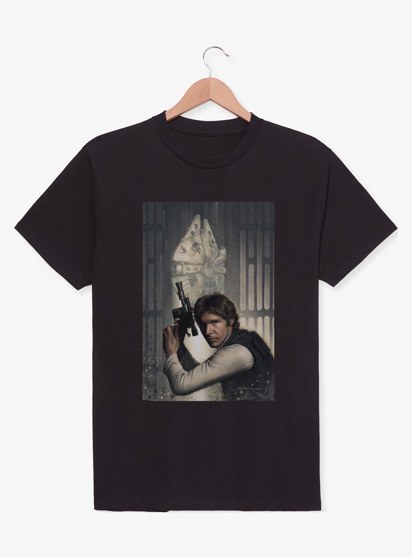 Star Wars Han Solo Millennium Falcon Stance T-Shirt