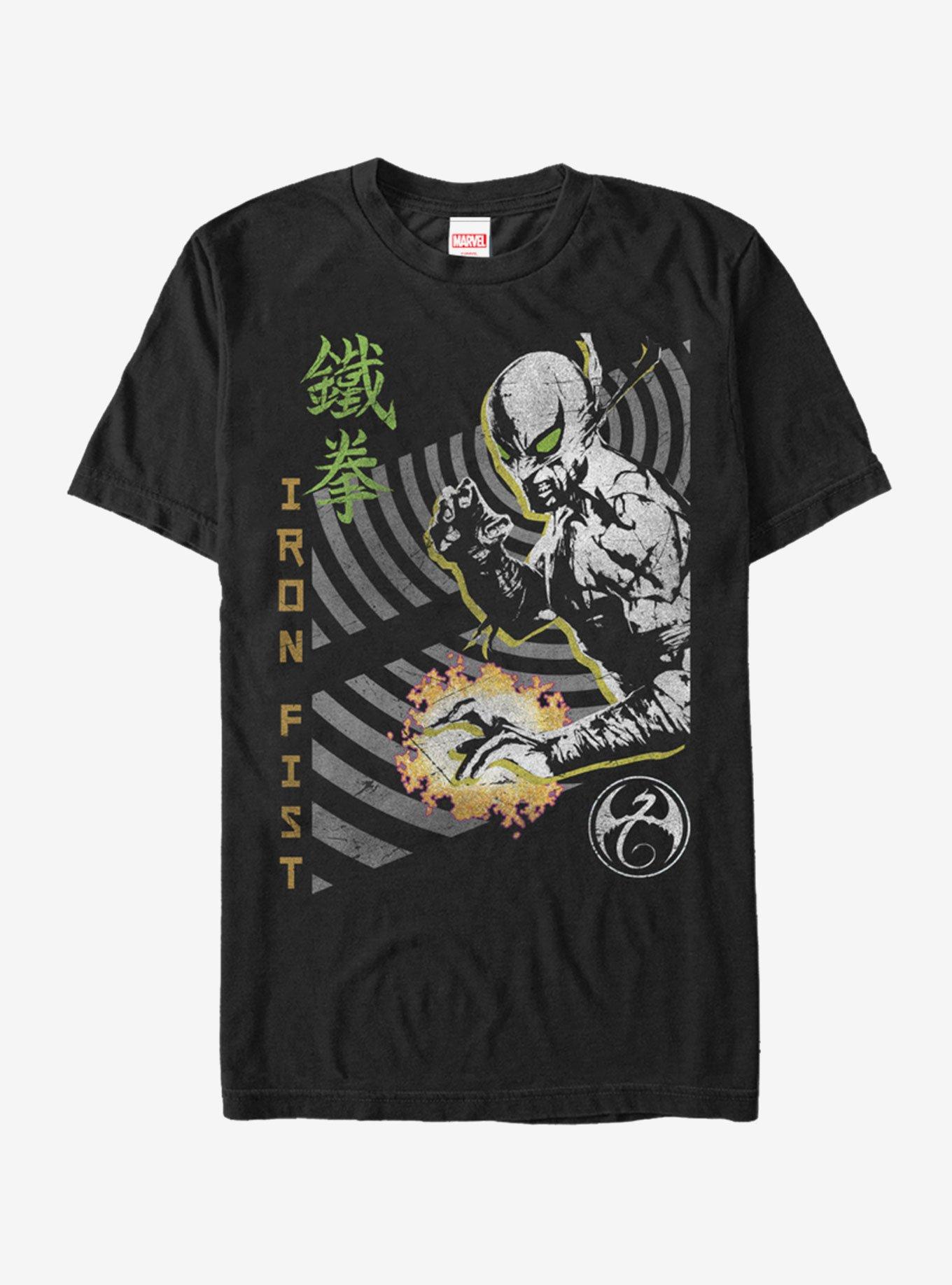 Marvel Iron Fist Retro T-Shirt, , hi-res