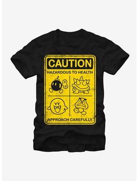 Nintendo Mario Enemies Caution T-Shirt, , hi-res