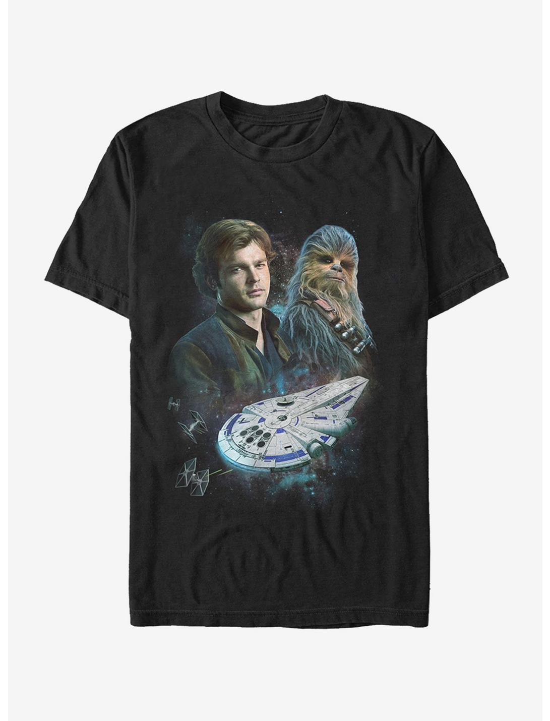Star Wars Millennium Falcon Pilots T-Shirt, BLACK, hi-res