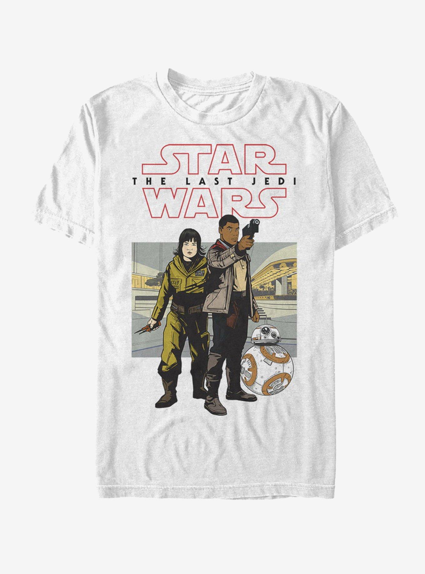 Star Wars Rose Finn Cartoon T-Shirt, , hi-res