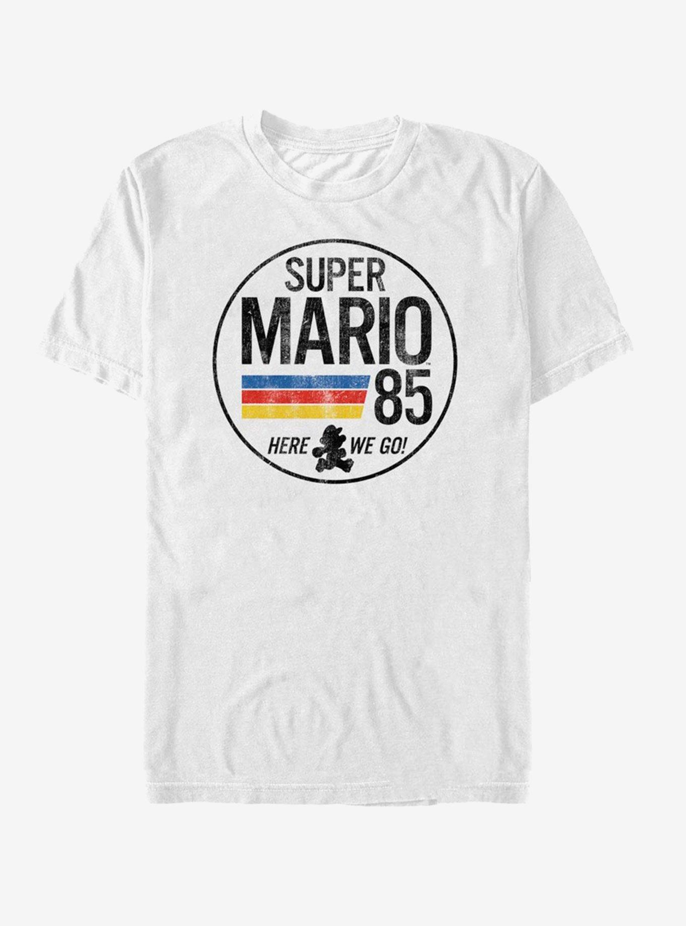 Nintendo Super Mario Retro Rainbow Ring T-Shirt, , hi-res