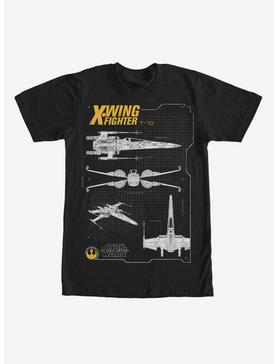 Star Wars The Force Awakens T-70 X-Wing T-Shirt, , hi-res