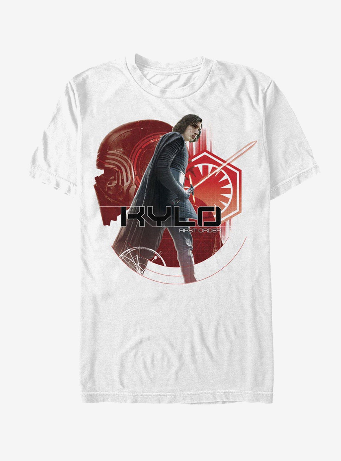 Star Wars Kylo Ren Montage T-Shirt, WHITE, hi-res
