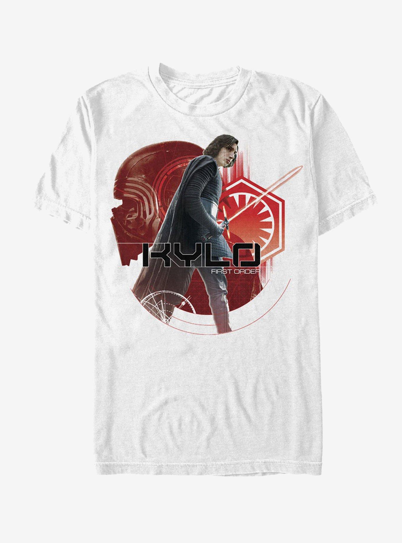 Star Wars Kylo Ren Montage T-Shirt, WHITE, hi-res