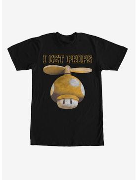 Nintendo Mario Mushroom I Get Props T-Shirt, , hi-res