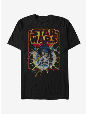 Star Wars Retro Explosion T-Shirt, , hi-res