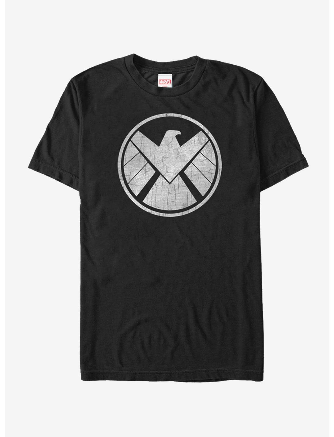 Marvel Agents of S.H.I.E.L.D. Logo T-Shirt, BLACK, hi-res
