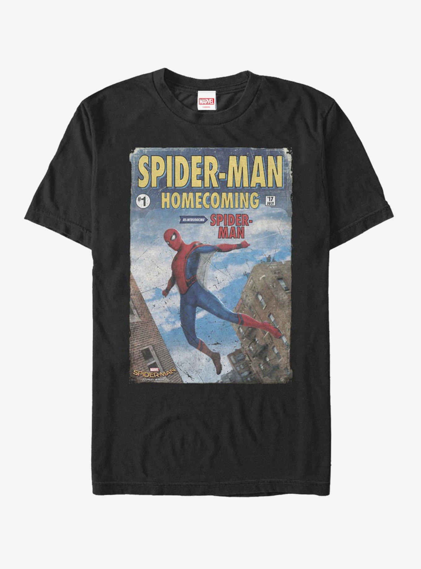 Marvel Spider-Man Homecoming Comic Book T-Shirt, , hi-res