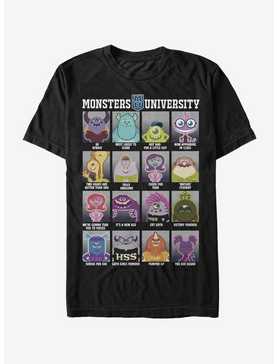 Disney Pixar Monsters University Yearbook Page T-Shirt, , hi-res