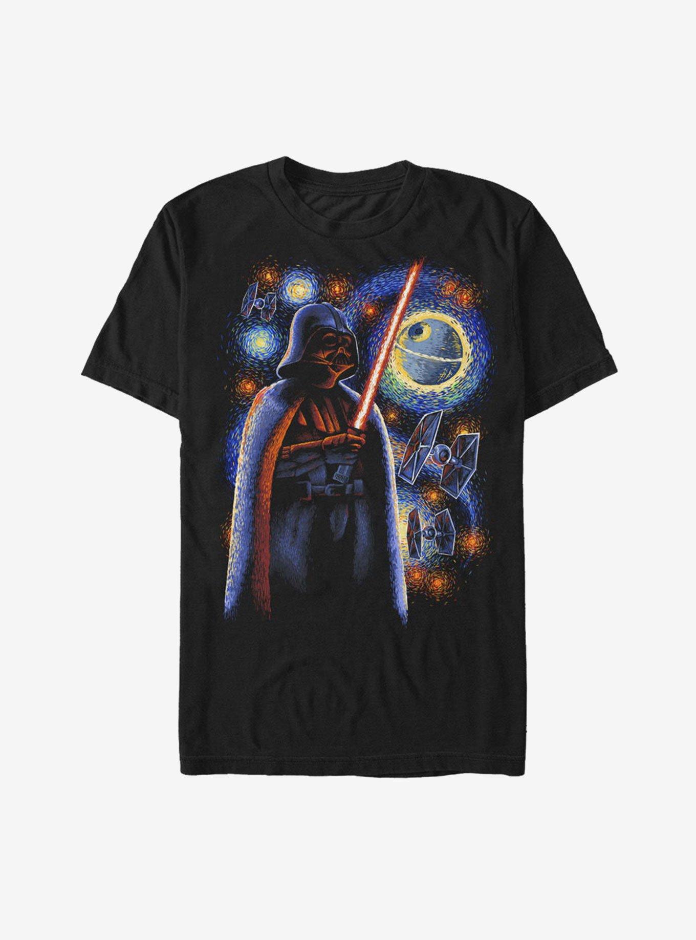 Star Wars Darth Vader Starry Night T-Shirt, , hi-res