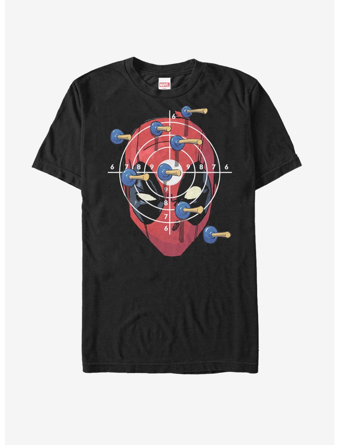 Marvel Deadpool Target Practice T-Shirt, BLACK, hi-res