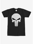 Plus Size Marvel Punisher Classic Skull Symbol T-Shirt, BLACK, hi-res