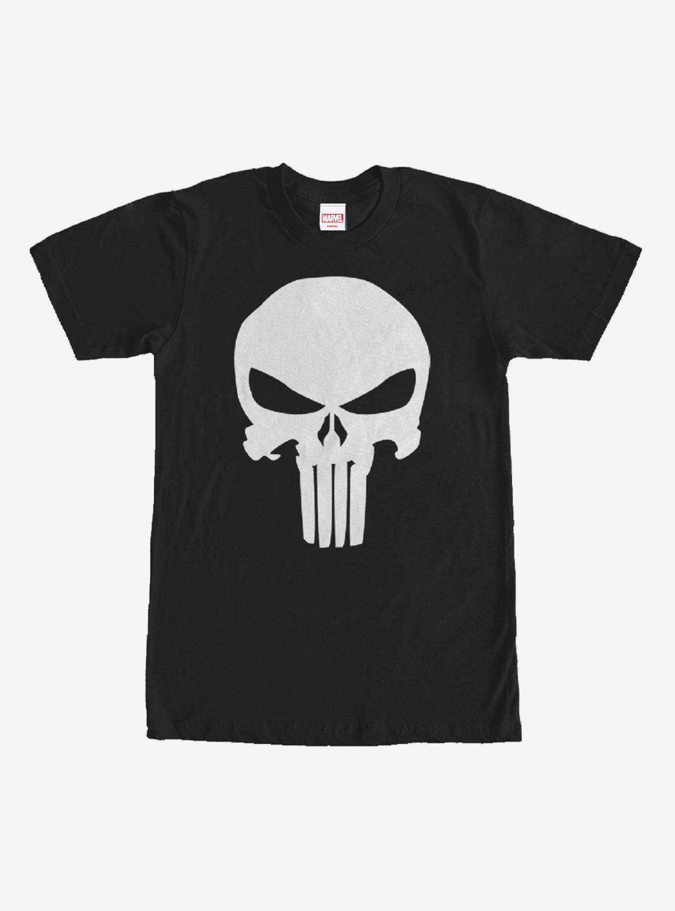 Marvel Punisher Classic Skull Symbol T-Shirt, , hi-res