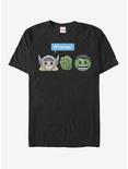 Marvel Thor Hulk Friend Emoji T-Shirt, BLACK, hi-res