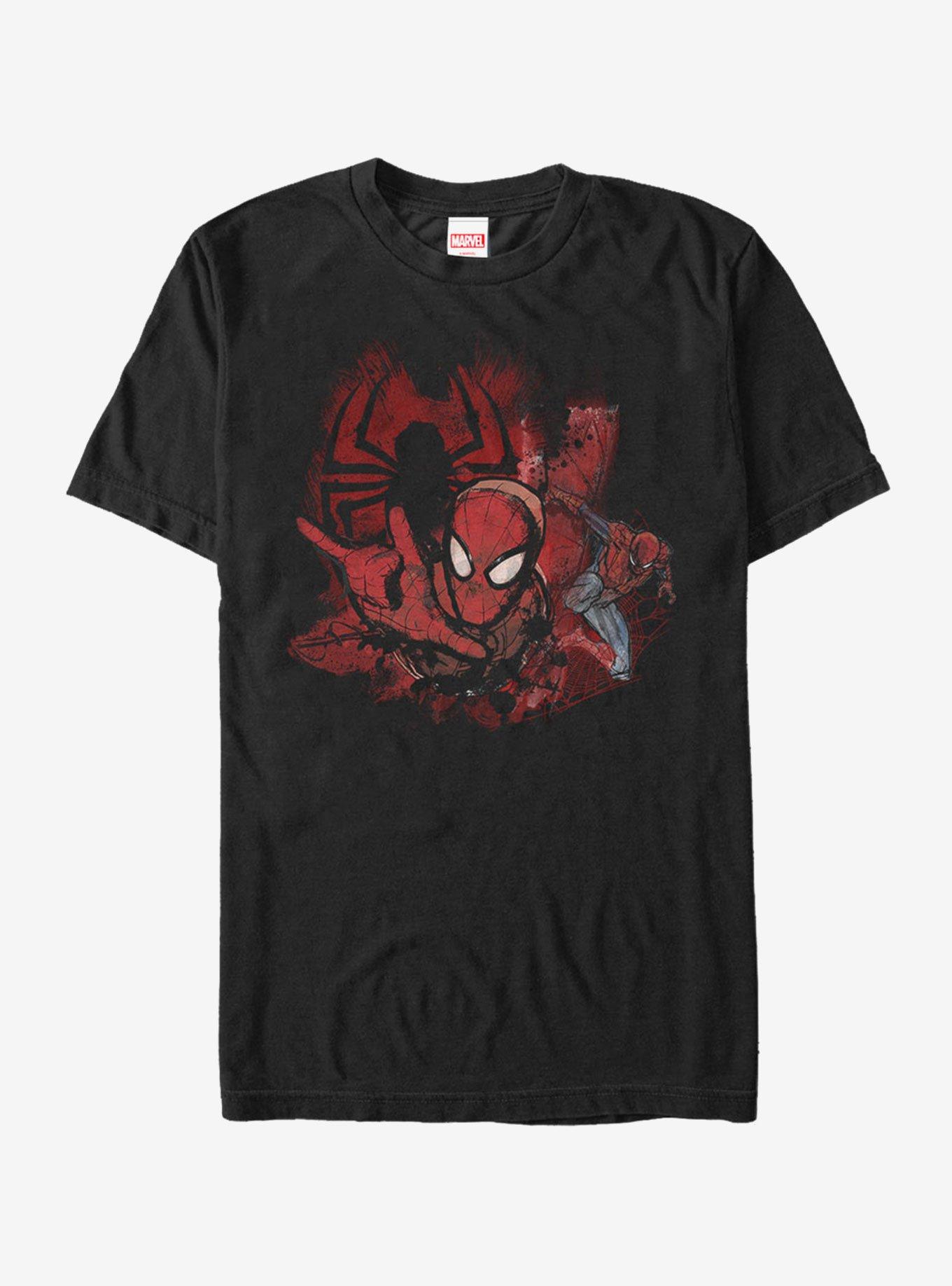 Marvel Spider-Man Web Splatter T-Shirt, , hi-res