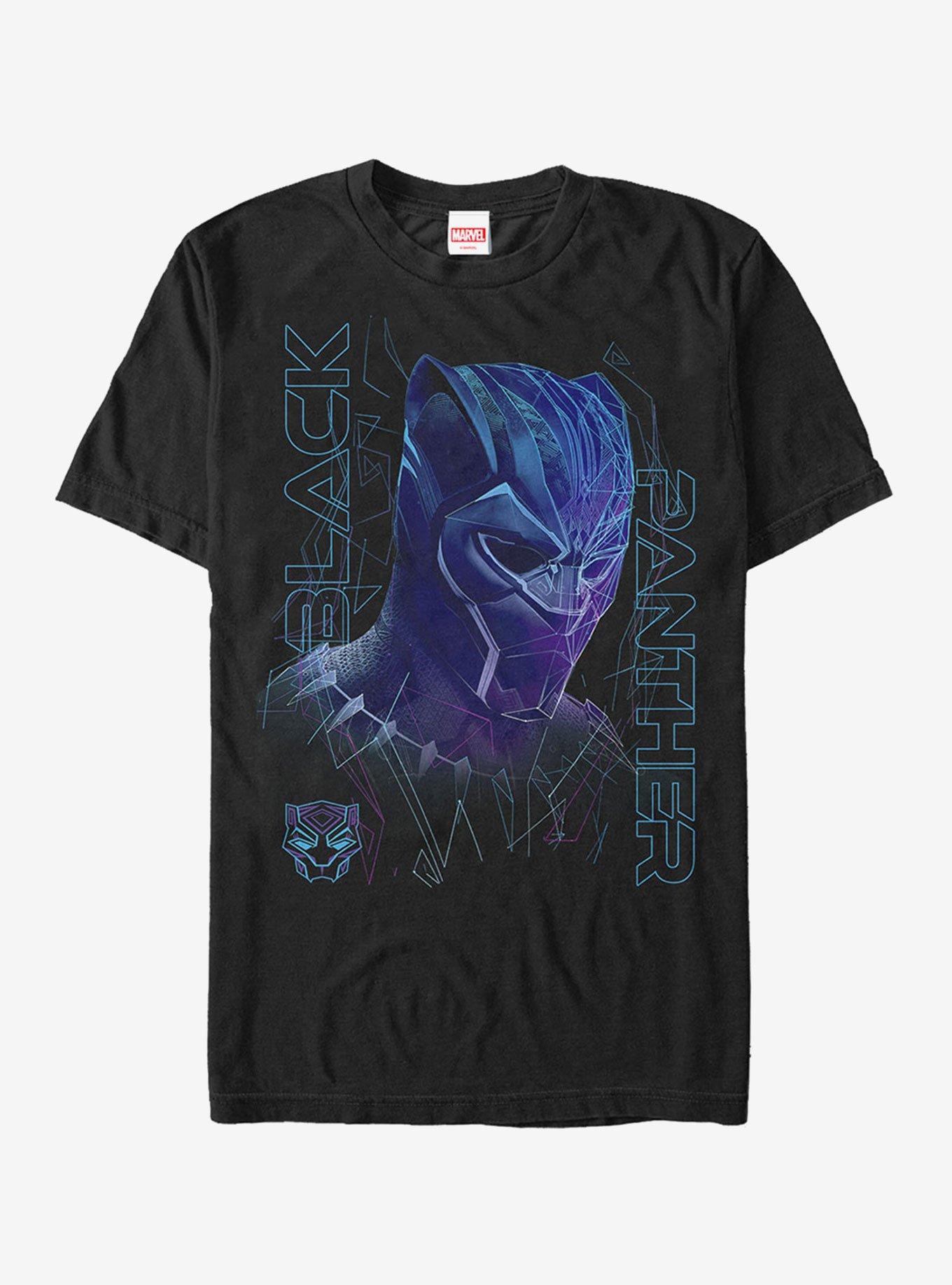 Marvel Black Panther 2018 3D Pattern T-Shirt, , hi-res