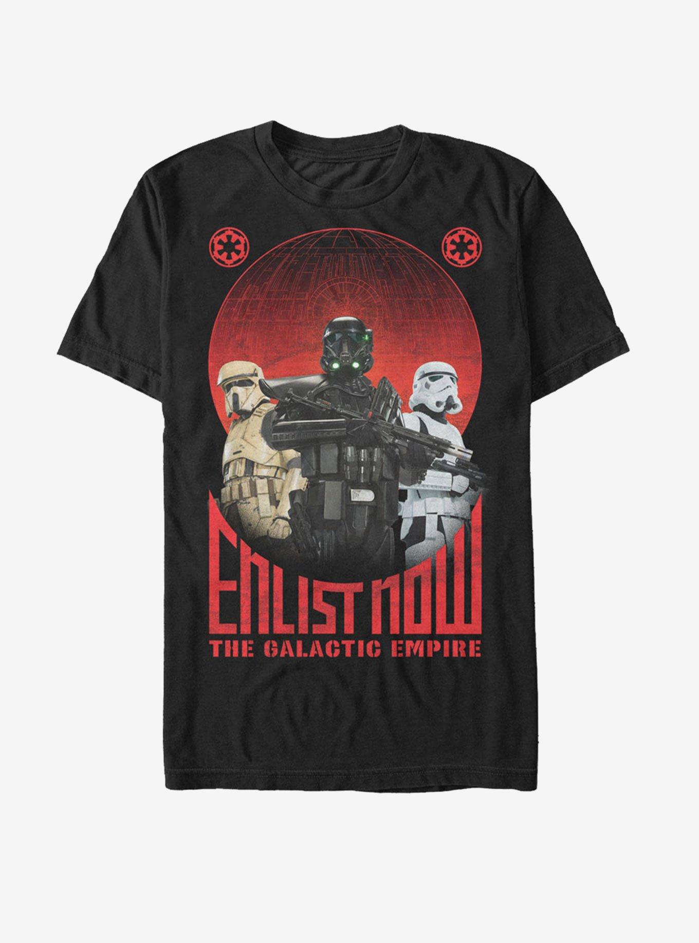 Star Wars Enlist Now Galactic Empire T-Shirt, , hi-res
