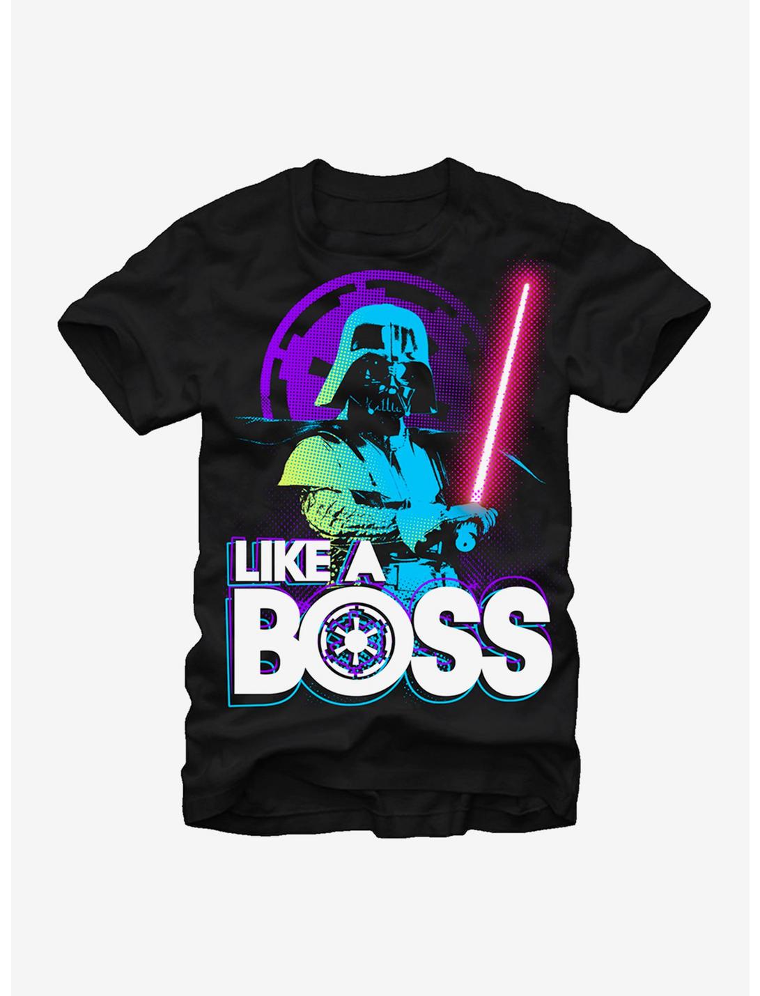 Star Wars Like a Boss T-Shirt, BLACK, hi-res