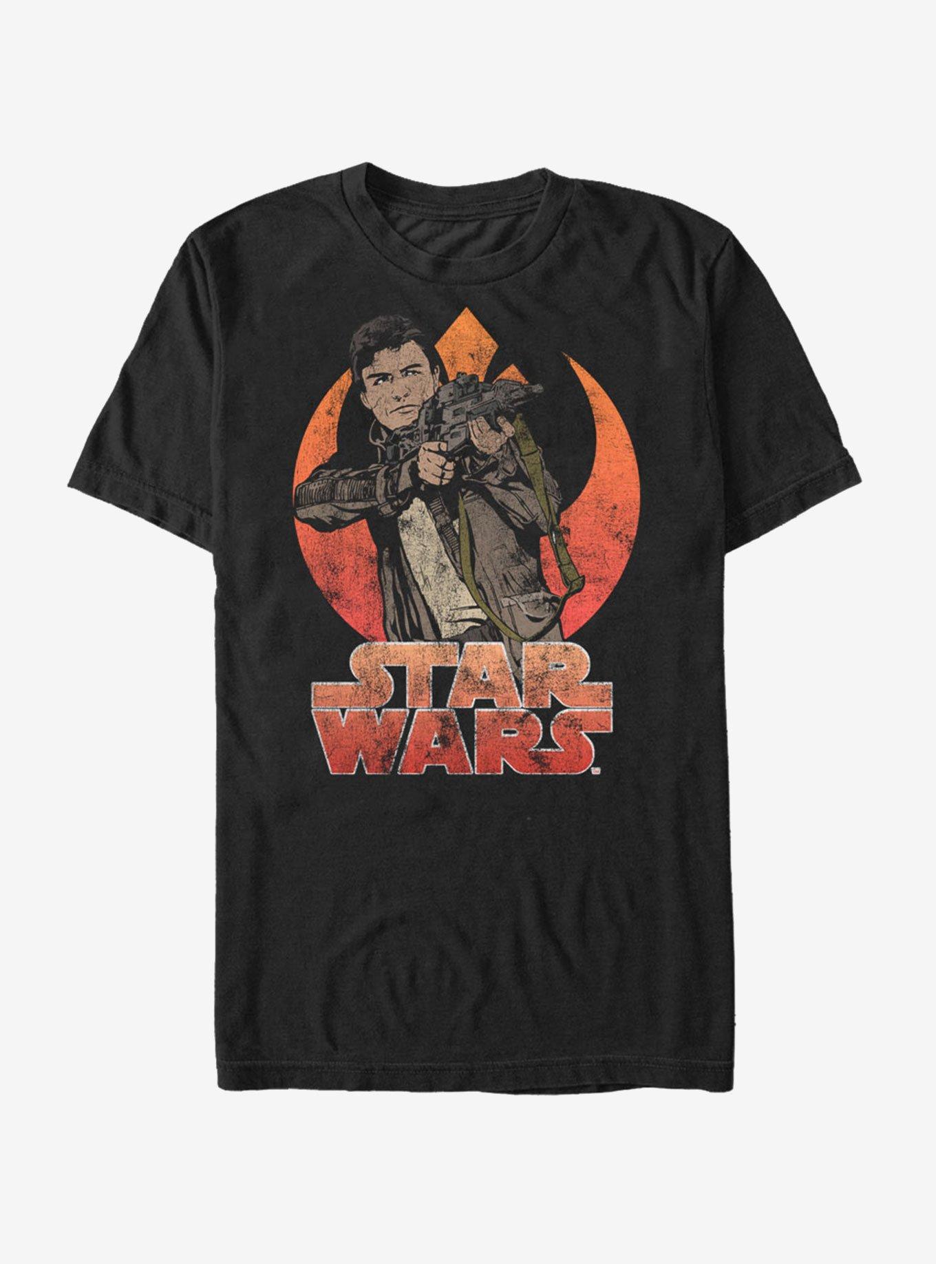 Star Wars Poe Dameron Resistance T-Shirt, BLACK, hi-res