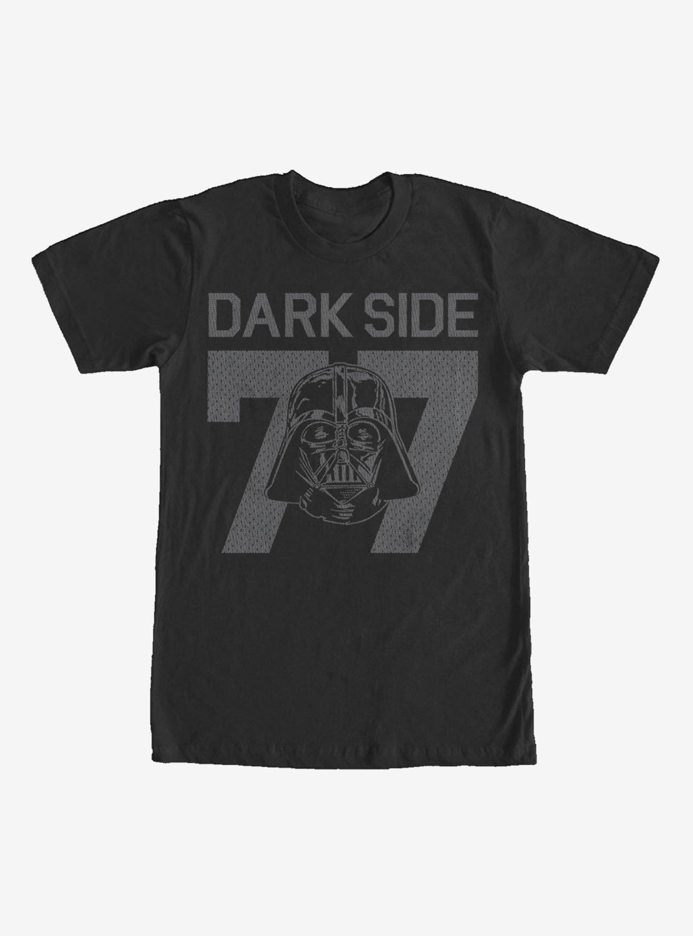Star Wars Root for the Dark Side T-Shirt, BLACK, hi-res