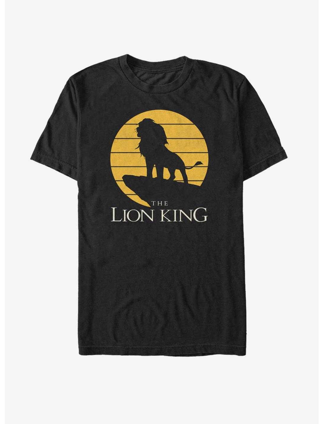 Disney The Lion King Simba Pride Rock T-Shirt, BLACK, hi-res