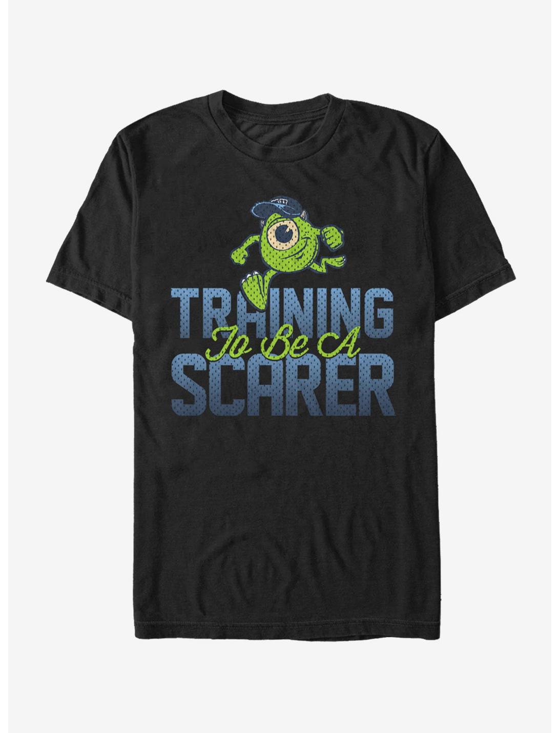 Disney Pixar Monsters, Inc. Training To Be A Scarer T-Shirt, BLACK, hi-res