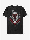 Star Wars Boba Fett No Threats Only Promises T-Shirt, BLACK, hi-res