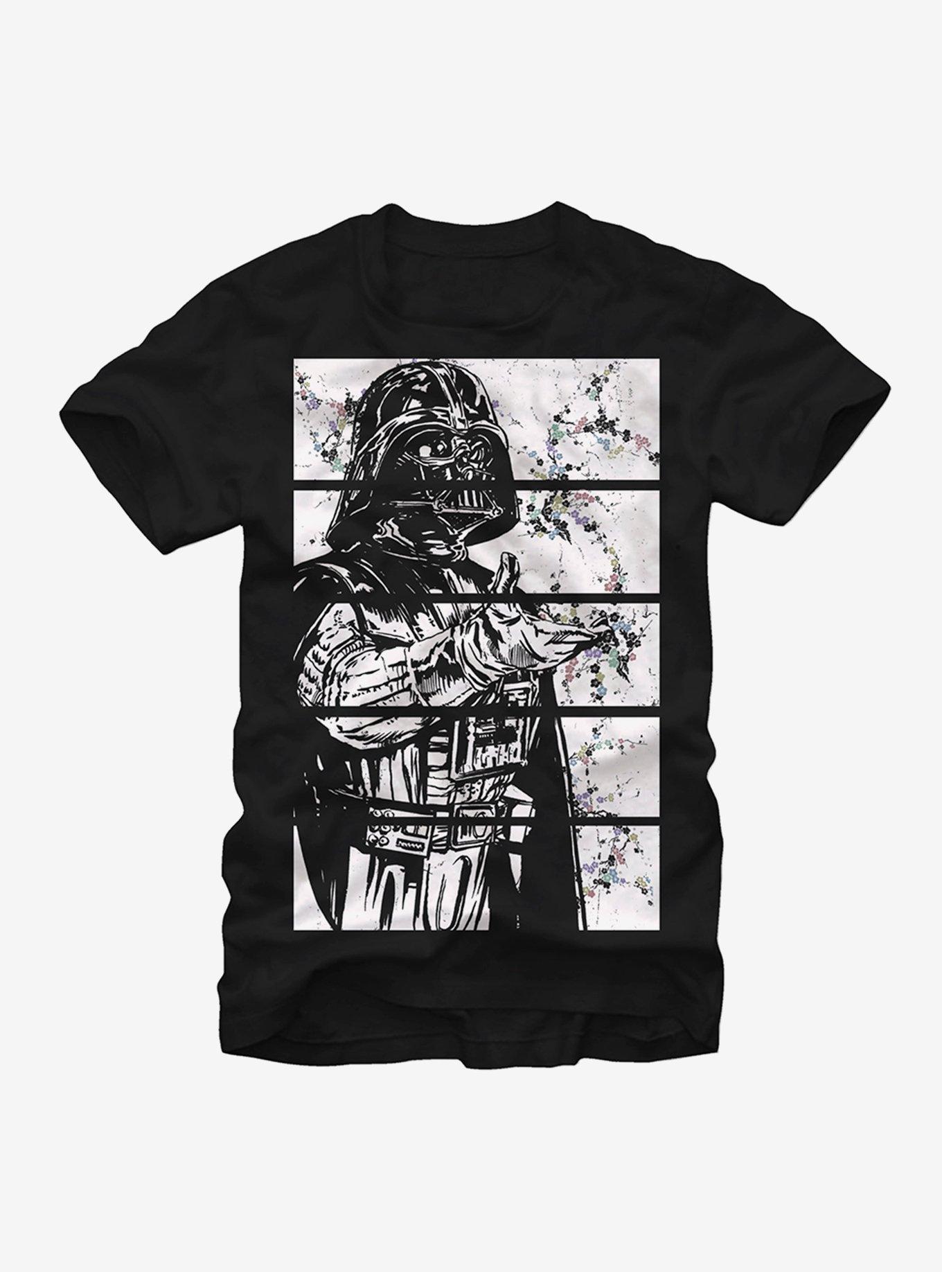 Star Wars Darth Vader Cherry Blossoms T-Shirt, , hi-res