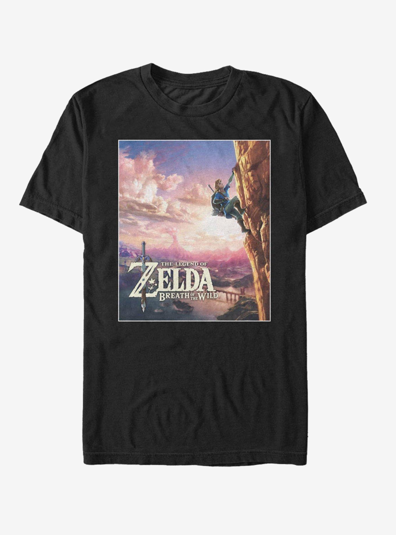 Nintendo Legend of Zelda Breath of the Wild Sunset T-Shirt, , hi-res