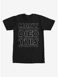 Star Wars Many Bothans Died T-Shirt, BLACK, hi-res