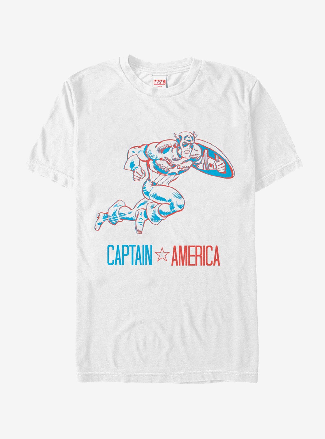 Marvel Captain America Patriotic T-Shirt, , hi-res