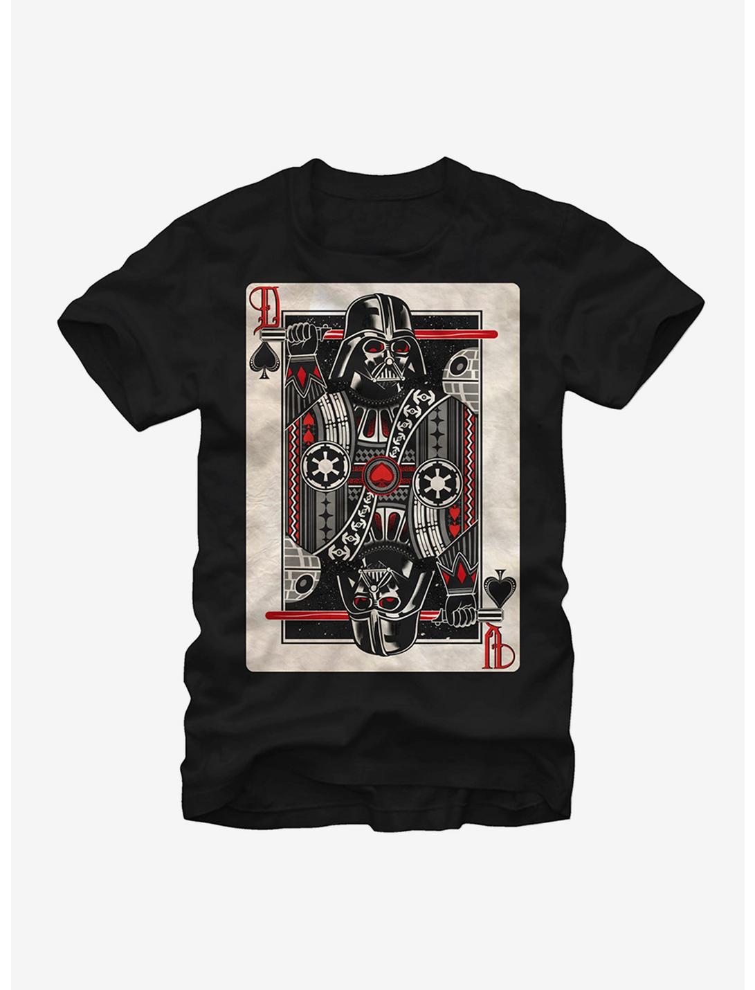 Star Wars Darth Vader King of Spades T-Shirt, BLACK, hi-res