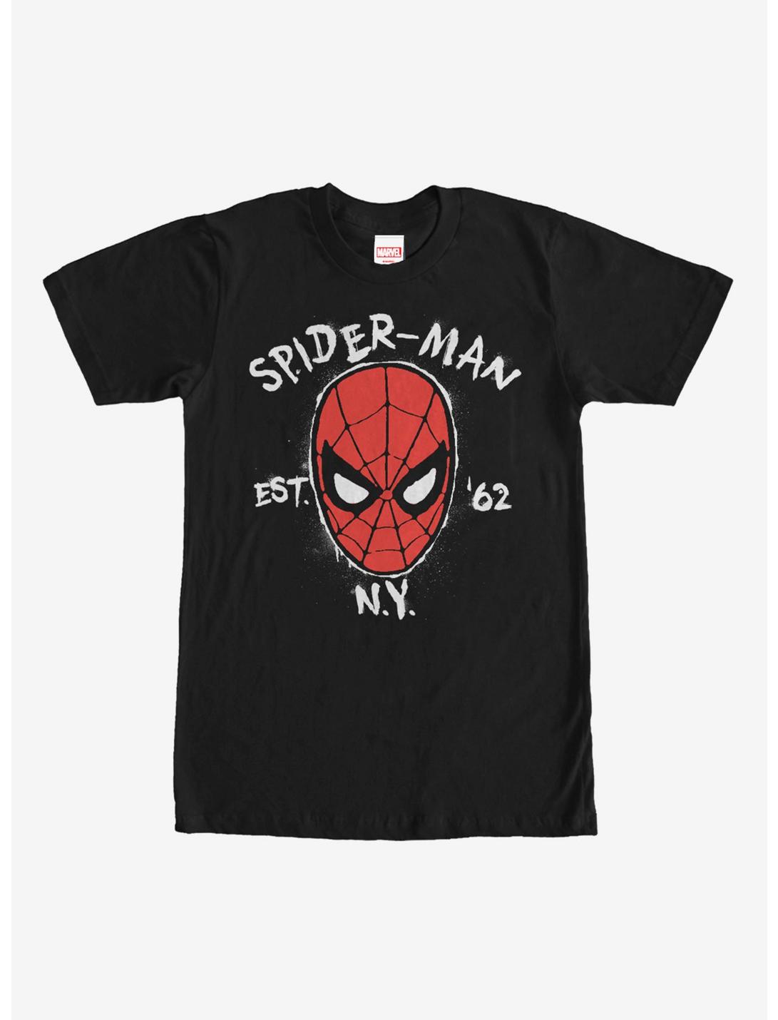 Marvel Spider-Man Est 1962 New York T-Shirt, BLACK, hi-res