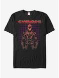 Marvel X-Men Cyclops Grid T-Shirt, BLACK, hi-res