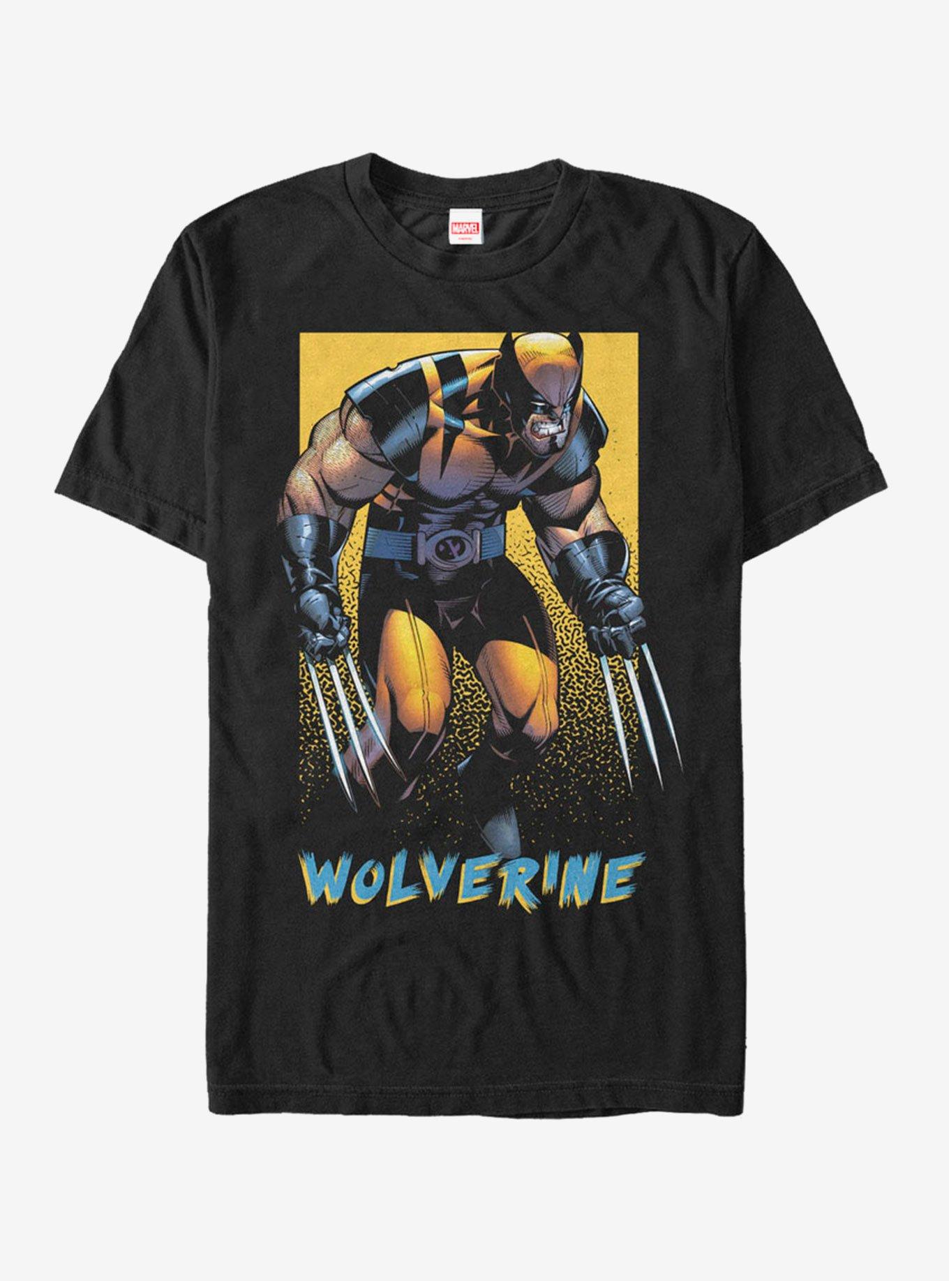 Marvel X-Men Wolverine Classic T-Shirt, BLACK, hi-res