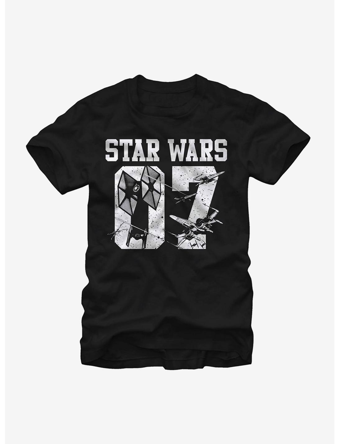 Star Wars The Force Awakens Battle T-Shirt, BLACK, hi-res