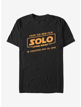 Star Wars Solo Logo Text T-Shirt, , hi-res