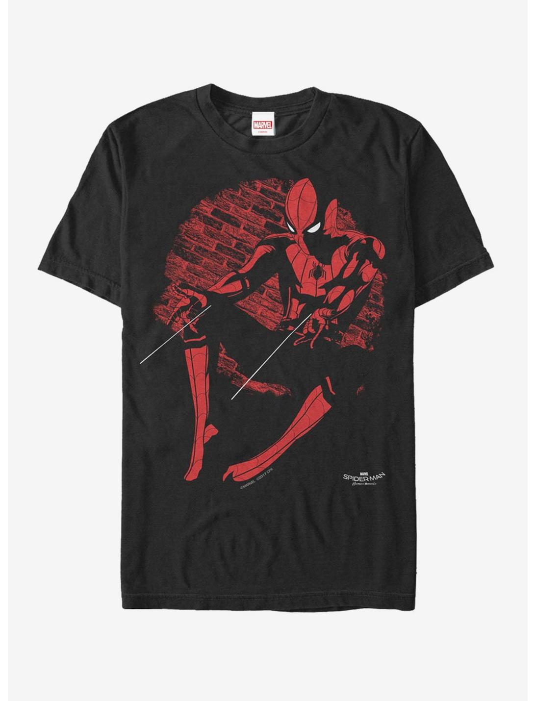 Marvel Spider-Man Homecoming Brick T-Shirt, BLACK, hi-res