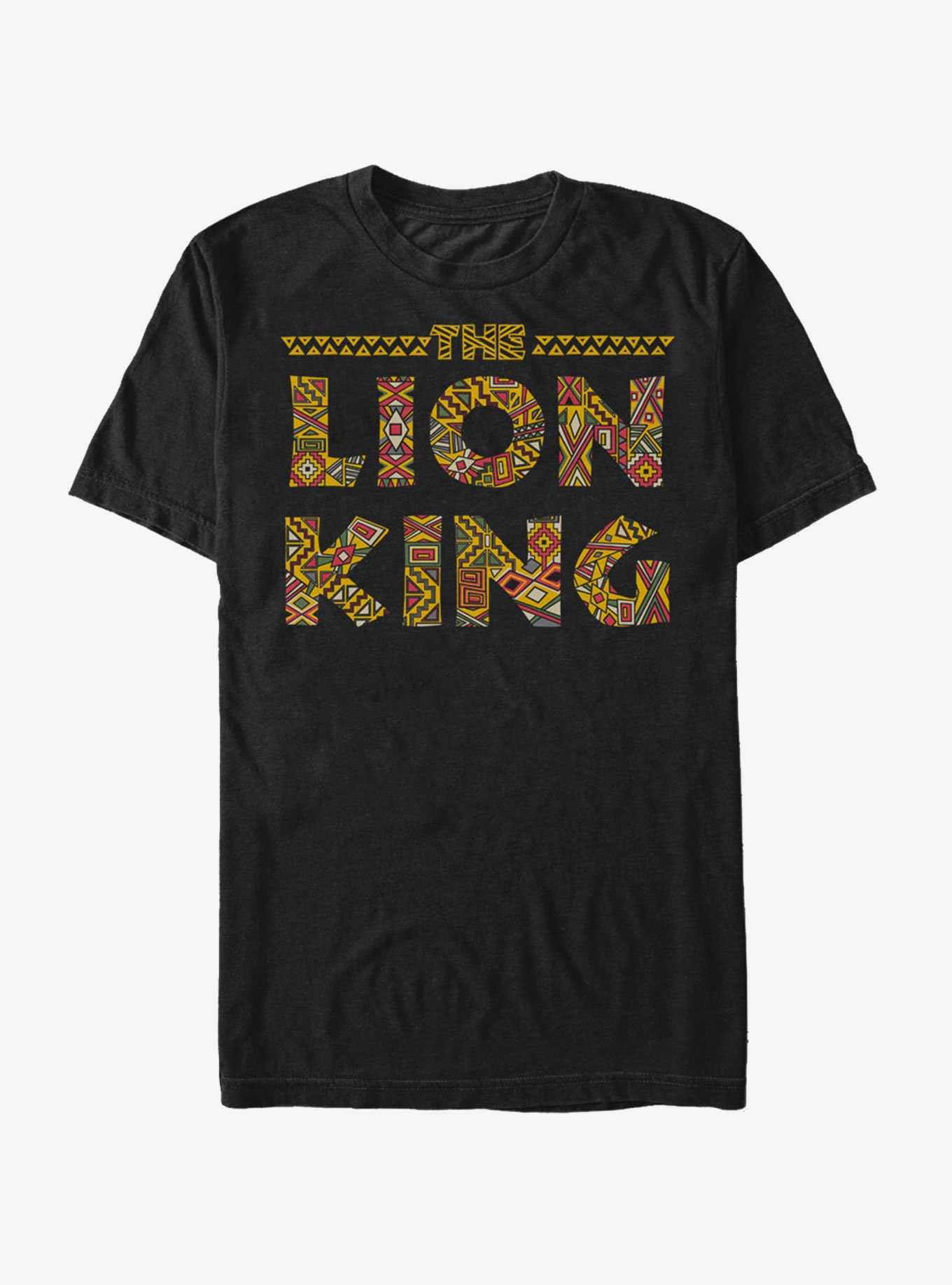 Disney The Lion King Tribal Print Logo T-Shirt, , hi-res