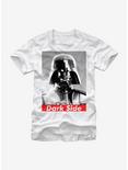 Star Wars Dark Side Vader Portrait T-Shirt, WHITE, hi-res