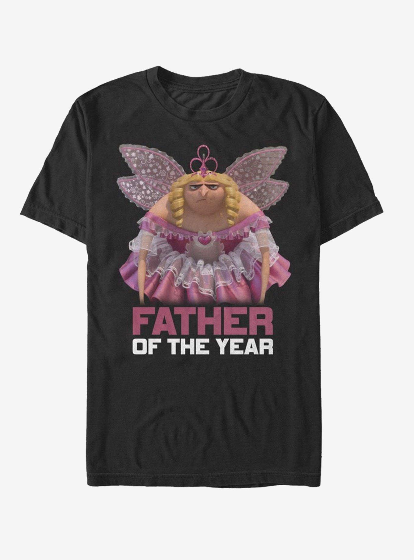 Despicable Me Father of the Year Fairy Gru T-Shirt BLACK BoxLunch