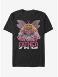Despicable Me Father of the Year Fairy Gru T-Shirt, BLACK, hi-res