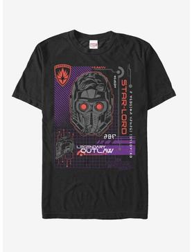Marvel Guardians of Galaxy Vol. 2 Star-Lord Code  T-Shirt, , hi-res